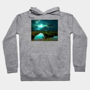 Solitude in Blues Hoodie